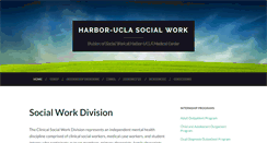 Desktop Screenshot of harboruclasocialwork.com